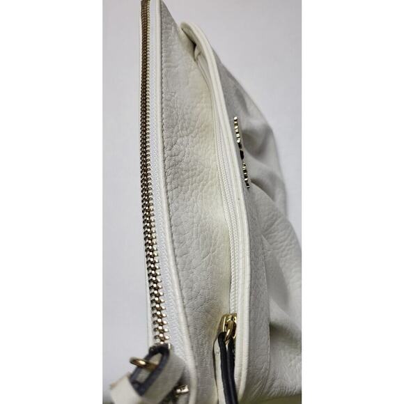 Juicy Couture Cream Pebbled Wristlet Purse‎ Organizer - Picture 4 of 8